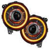 Oracle Jeep JL/Gladiator JT Oculus Bi-LED Projector Headlights - Amber/White Switchback - 5839-023