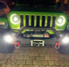 Oracle Oculus Bi-LED Projector Headlights for Jeep JL/Gladiator JT - Matte Blk - 5500K - 5839-504