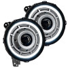 Oracle Oculus BiLED Projector Headlights for Jeep JL/Gladiator JT  Satin Silver 5500K - 5839-504-PSC