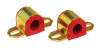 Prothane Universal Sway Bar Bushings - 25mm for B Bracket - Red - 19-1141