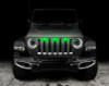Oracle Pre-Runner Style LED Grille Kit for Jeep Wrangler JL - Green - 5870-004