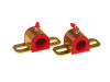 Prothane Universal Greasable Sway Bar Bushings - 7/8in - Type A Bracket - Red - 19-1156