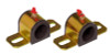 Prothane Universal Greasable Sway Bar Bushings - 1 1/4in - Type B Bracket - Black - 19-1179-BL