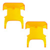 Oracle 40W Series 4 Yellow VEGA Series Lens Covers (Snap Fit) - 5921-4-YC