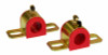 Prothane Universal 90 Deg Greasable Sway Bar Bushings - 26MM - Type B Bracket - Red - 19-1214