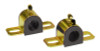 Prothane Universal 90 Deg Greasable Sway Bar Bushings - 26MM - Type B Bracket - Black - 19-1214-BL