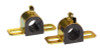 Prothane Universal 90 Deg Greasable Sway Bar Bushings - 29MM - Type B Bracket - Black - 19-1217-BL