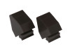 Prothane Universal Bump Stop Pull Through Style - Black - 19-1327-BL