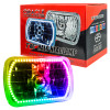 Oracle Pre-Installed Lights 7x6 IN. Sealed Beam - ColorSHIFT Halo - 6908-333