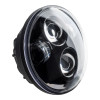 Oracle 5.75in 40W Replacement LED Headlight - Black - 6914-504