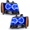 Oracle 07-13 Chevrolet Avalanche Pre-Assembed SMD Headlights - Blue - 7001-002