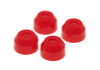Prothane Universal Tie Rod End Boots .590X1.375in - Red (2 pcs) - 19-1712