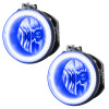 Oracle Lighting 07-09 Chrysler Aspen Pre-Assembled LED Halo Fog Lights -Blue - 7013-002