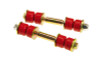 Prothane Universal End Link Set - 3 1/4in Mounting Length - Red - 19-405