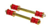 Prothane Universal End Link Set - 5in Mounting Length - Red - 19-416