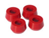 Prothane Universal Shock Bushings - Large Hourglass - 11/16 ID - Red - 19-917