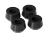 Prothane Universal Shock Bushings - Large Hourglass - 11/16 ID - Black - 19-917-BL