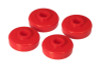 Prothane Range Rover Rear Shock Bushings - Red - 25-43001