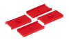 Prothane MG Leaf Spring Pad Kit - Red - 26-47078