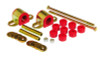 Prothane 87-96 Dodge Dakota 2wd Front 28mm Sway Bar & End Link Bushings - Red - 4-1110