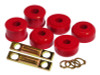 Prothane 00-06 Dodge Neon Rear Strut Rod Bushings - Red - 4-1206
