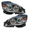 Oracle 08-11 Mercedes Benz C-Class Pre-Assem. Headlights Chrome Housing- w/2.0 Cntrl - 7115-333