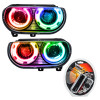 Oracle 08-14 Dodge Challenger SMD HL (HID Style) - ColorSHIFT - 7132-330