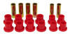 Prothane 66-72 Ford F100 4wd Spring & Shackle Bushings - Red - 6-1008