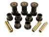 Prothane 66-72 Ford F100 4wd Spring & Shackle Bushings - Black - 6-1008-BL