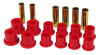 Prothane 82-96 Ford Rear Spring & Shackle Bushings - Red - 6-1017