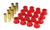 Prothane 68-72 Ford F250 2wd Rear Spring & Shackle Bushings - Red - 6-1022