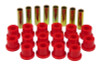 Prothane 68-72 Ford F100/150 2wd Rear Spring & Shackle Bushings - Red - 6-1023