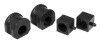 Prothane 83.5-89 Ford Ranger Front Sway Bar Bushings - 1 1/8in ID - Black - 6-1107-BL