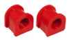 Prothane 79-04 Ford Mustang Front Sway Bar Bushings - 1 1/8in - Red - 6-1124