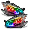 Oracle 09-13 Nissan Maxima SMD HL (Non-HID)-Chrome - ColorSHIFT w/ 2.0 Controller - 7177-333