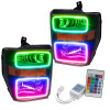 Oracle 08-10 Ford F250/350 LED HL - Black - ColorSHIFT w/ Simple Controller - 7190-504