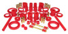 Prothane 94-98 Ford Mustang Total Kit - Red - 6-2003