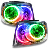 Oracle 07-09 Dodge Durango SMD HL - Chrome - ColorSHIFT w/ 2.0 Controller - 7201-333