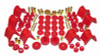 Prothane 66-77 Ford Bronco Total Kit - Red - 6-2016