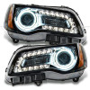 Oracle 11-14 Chrysler 300C SMD HL - Black - NON HID - Orange - 7729-005