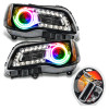 Oracle 11-14 Chrysler 300C SMD HL - Black - NON HID - ColorSHIFT - 7729-330