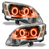 Oracle Lighting 08-12 GMC Acadia Non-HID Pre-Assembled LED Halo Headlights -Amber - 7732-005