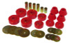 Prothane 73-80 Chevy C10 Body Mount Kit - Red - 7-102