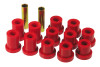 Prothane 56-57 Chevy Full Rear Spring Bushings - Red - 7-1023