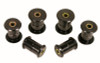 Prothane 99-14 Chevy Silverado 1500/2500 2/4wd Rear Spring Bushings - Black - 7-1055-BL