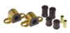 Prothane 67-81 Chevy Camaro/Firebird Rear Sway Bar Bushings - 7/8in 2-Bolt - Black - 7-1121-BL