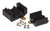 Prothane 84-92 GM F-Body Torque Arm Mount Bushings - Black - 7-1611-BL