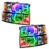 Oracle 07-13 Chevrolet Silverado SMD HL - Square Style - ColorSHIFT w/ 2.0 Controller - 8188-333