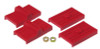 Prothane 70-81 GM Upper/Lower Spring Pad (Multi) - Red - 7-1709