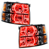 Oracle 07-13 Chevrolet Silverado SMD HL - Black - Square - ColorSHIFT w/ BC1 Controller - 8189-335